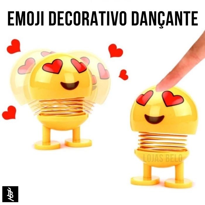 Emoji Decorativo Dançante Bubblehead - Divertido, Anti-Stress e Satisfatório