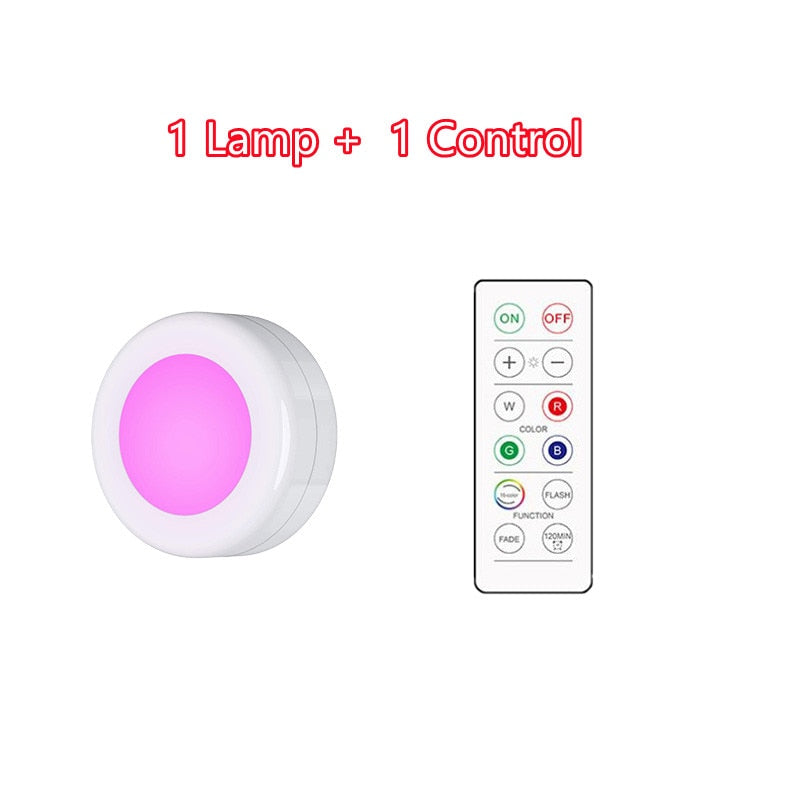 Lâmpada de Led com Controle Remoto.